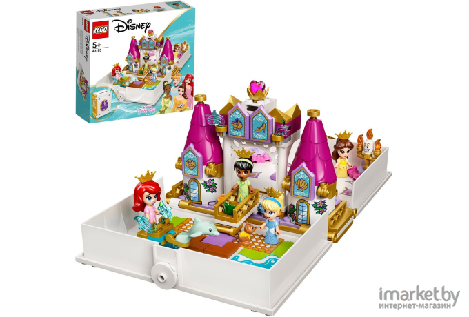 Конструктор LEGO Princess LEGO Princess Сказочные приключения Ариэль, Белль, Золушки и Тианы [43193]