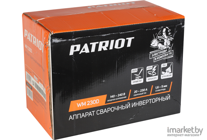 Сварочный инвертор Patriot WM230D MMA [605302023]