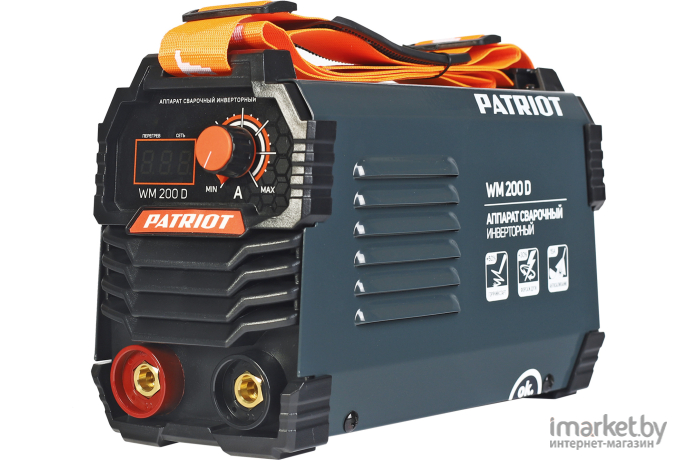 Сварочный инвертор Patriot WM200D MMA [605302020]