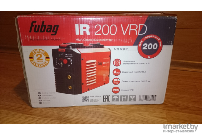 Сварочный инвертор Fubag IR 200 VRD [38475]