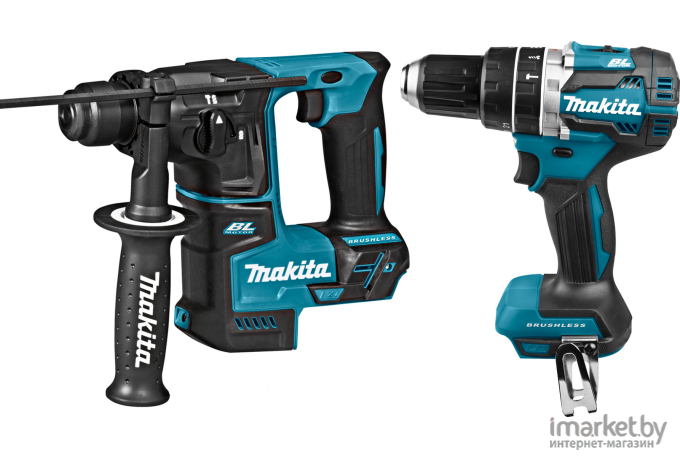 Перфоратор Makita DHR171 с шуруповертом DHP484 [DLX2278]