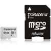 Карта памяти Transcend Флеш microSD 64GB microSDXC Class 10 UHS-I U1, (без адаптера), TLC  TS64GUSD300S