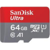 Карта памяти Transcend Флеш microSD 64GB microSDXC Class 10 UHS-I U1, (без адаптера), TLC  TS64GUSD300S