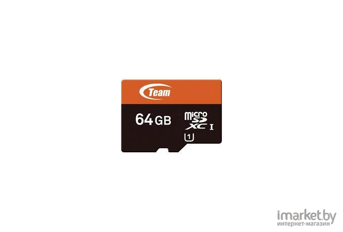 Карта памяти Transcend Флеш microSD 64GB microSDXC Class 10 UHS-I U1, (без адаптера), TLC  TS64GUSD300S