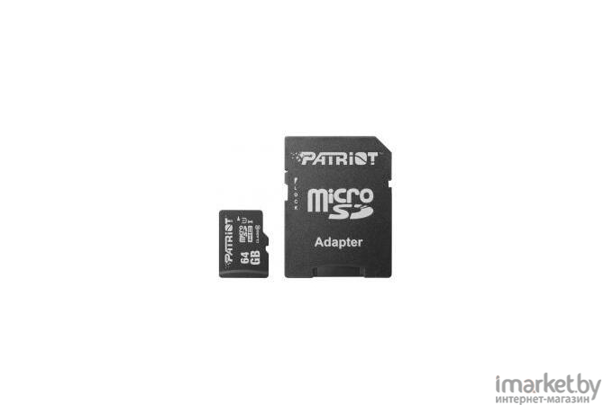 Карта памяти Transcend Флеш microSD 64GB microSDXC Class 10 UHS-I U1, (без адаптера), TLC  TS64GUSD300S