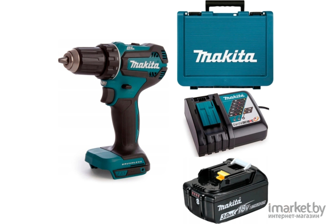 Дрель-шуруповерт Makita DDF485RFJ