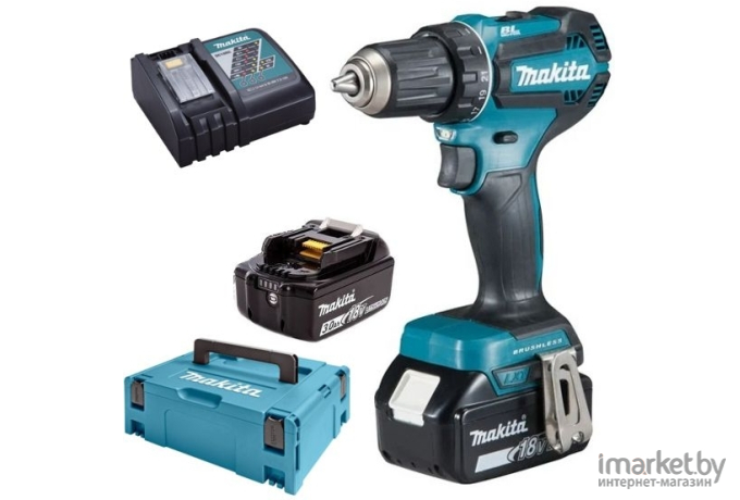 Дрель-шуруповерт Makita DDF485RFJ