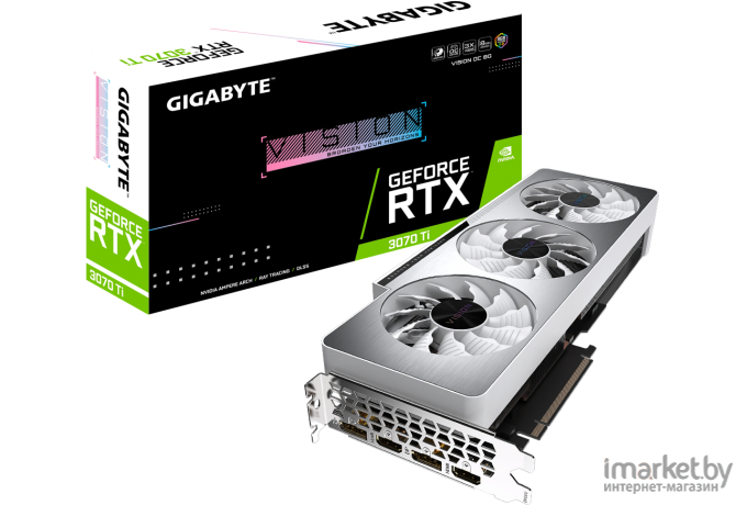 Видеокарта Gigabyte GeForce RTX 3070 Ti VISION OC 8G [GV-N307TVISION OC-8GD]