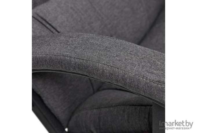 Офисное кресло TetChair Bergamo ткань F68 темно-серый