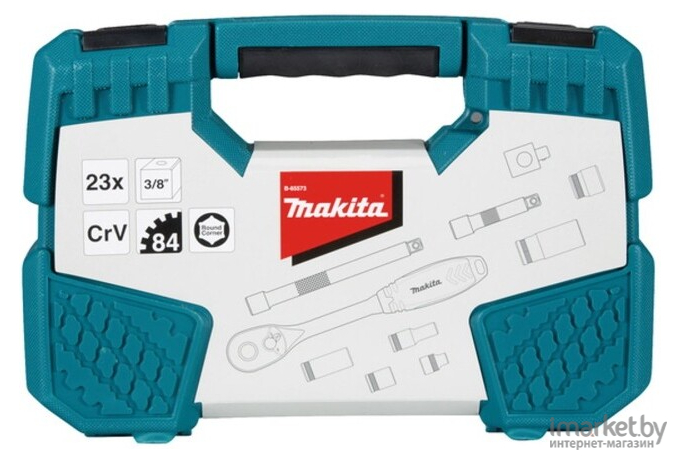 Набор головок и бит Makita B-65573 23 шт