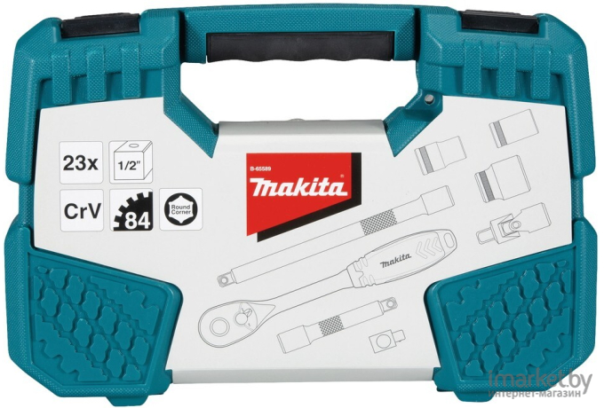 Набор головок и бит Makita B-65589 23 шт