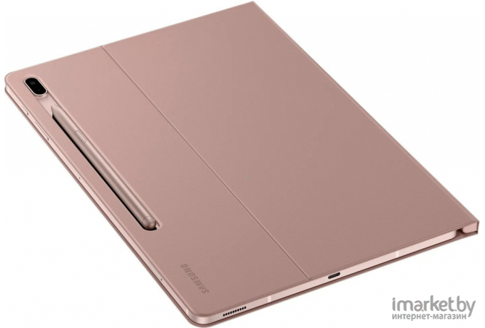 Чехол для планшета Samsung Book Cover для Tab S7+/7 FE розовый [EF-BT730PAEGRU]