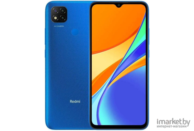 Мобильный телефон Xiaomi Redmi 9C 4GB/128GB без NFC M2006C3MG Twilight Blue