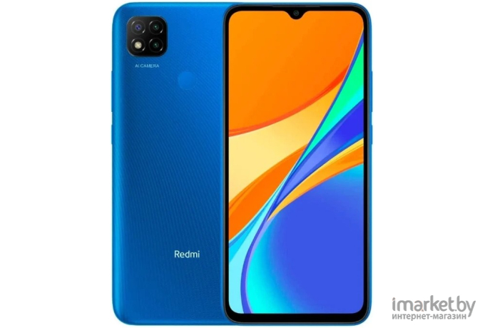 Мобильный телефон Xiaomi Redmi 9C 4GB/128GB без NFC M2006C3MG Twilight Blue