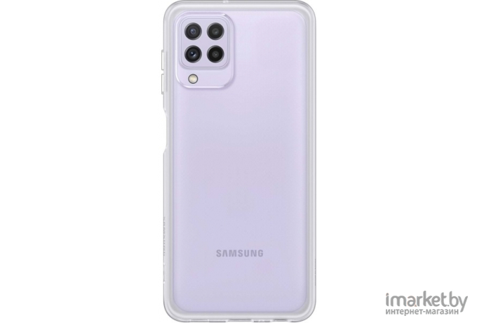 Чехол для телефона Samsung Soft Clear Cover для A22 прозрачный [EF-QA225TTEGRU]