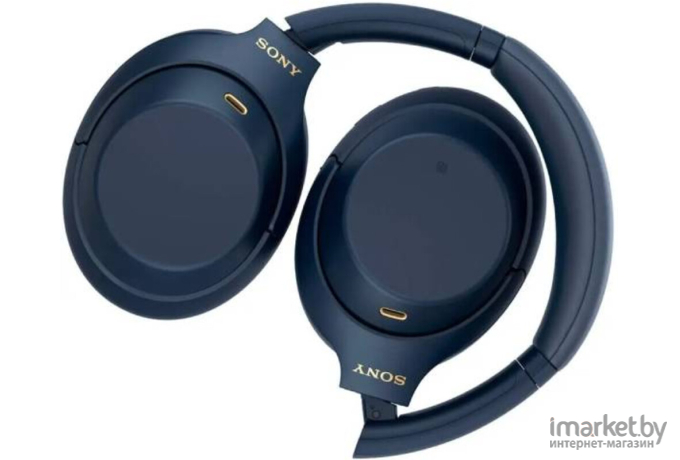 Наушники Sony WH-1000XM4 синий [WH1000XM4L.E]