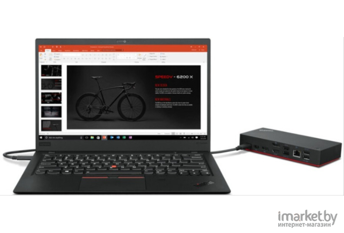 Док-станция для ноутбука Lenovo ThinkPad Universal USB-C Dock (LDA-KP) [40AY0090EU]