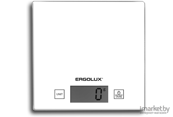 Кухонные весы Ergolux ELX-SK01-С01 белый