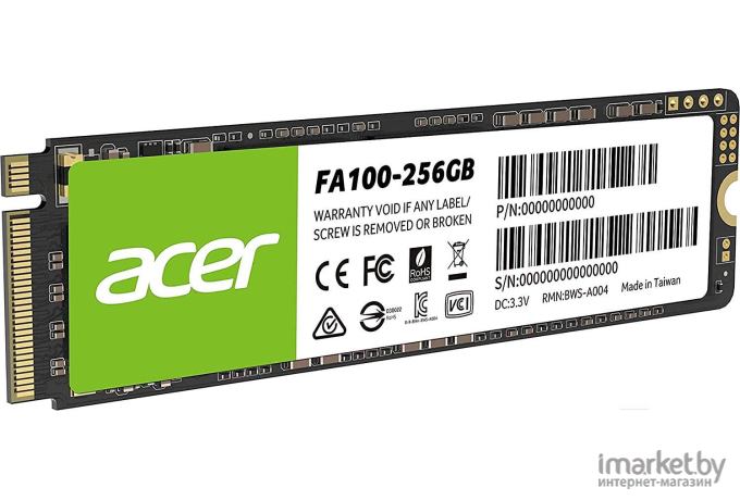 SSD диск Acer FA100 256GB [BL.9BWWA.118]