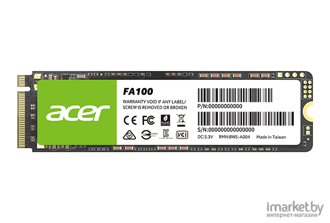 SSD диск Acer FA100 256GB [BL.9BWWA.118]