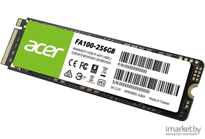 SSD диск Acer FA100 256GB [BL.9BWWA.118]