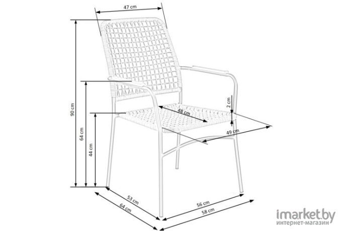 Стул Halmar K457  New натуральный [V-CH-K/457-KR]