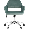 Офисное кресло Stool Group Ross велюр оливковый [ROSS CHROME VELVET CACTUS]