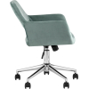 Офисное кресло Stool Group Ross велюр оливковый [ROSS CHROME VELVET CACTUS]