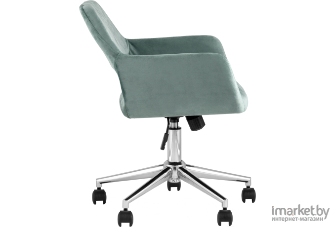 Офисное кресло Stool Group Ross велюр оливковый [ROSS CHROME VELVET CACTUS]