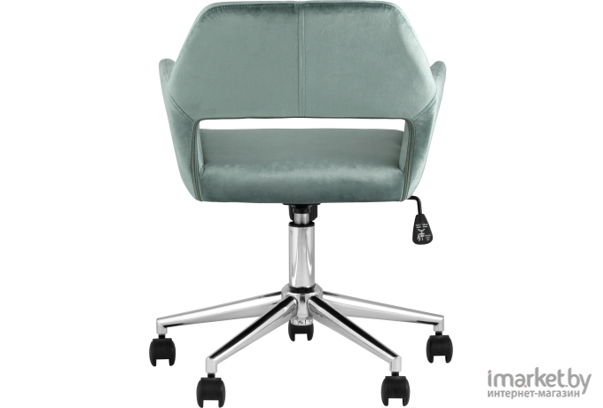 Офисное кресло Stool Group Ross велюр оливковый [ROSS CHROME VELVET CACTUS]