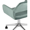 Офисное кресло Stool Group Ross велюр оливковый [ROSS CHROME VELVET CACTUS]