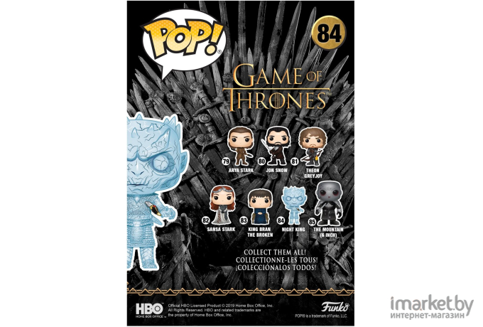 Игрушка Funko Фигурка POP! Vinyl: Game of Thrones: Crystal Night King [Fun2483]