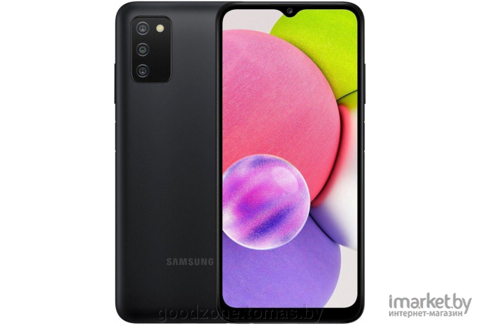 Мобильный телефон Samsung Galaxy A03s 32Gb Black [SM-A037FZKDSER]