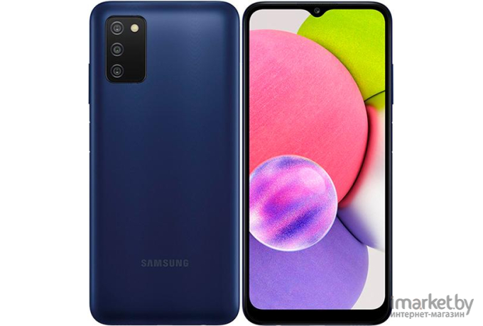 Мобильный телефон Samsung Galaxy A03s 32Gb Blue [SM-A037FZBDSER]