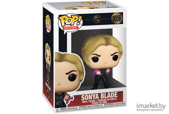 Фигурка Funko POP! Movies Mortal Kombat Sonya Blade 53852 [Fun25491089]