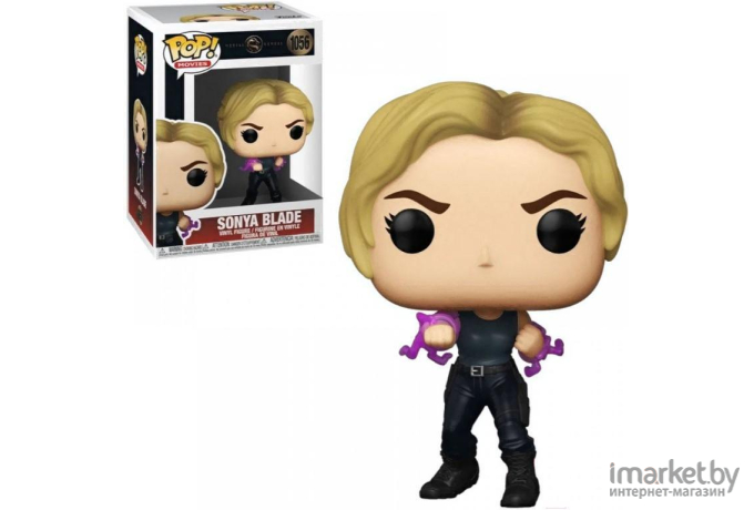 Фигурка Funko POP! Movies Mortal Kombat Sonya Blade 53852 [Fun25491089]