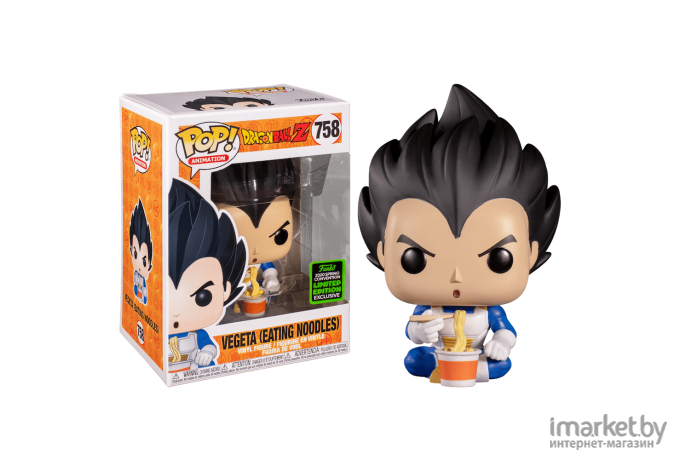 Игрушка Funko POP! Animation Dragon Ball Z Vegeta (Eating Noodles) ECCC (Exc) 45926 [Fun2549509]