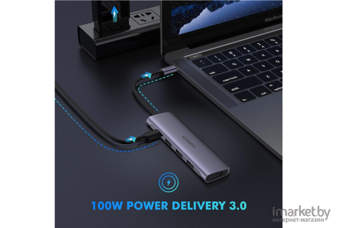 USB-хаб Ugreen CM136 (50209)