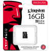 Карта памяти Kingston microSDHC 16Gb Class10 [SDCIT2/16GB]