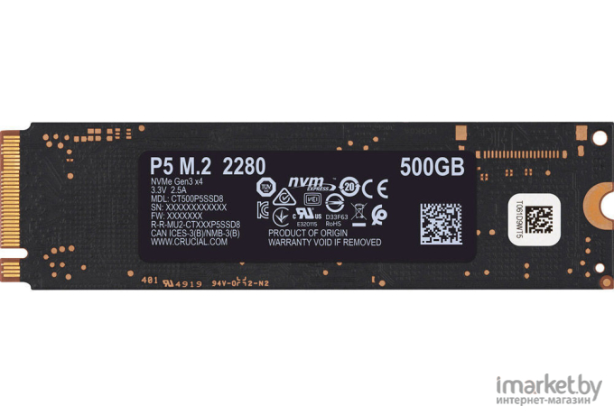 SSD диск Crucial CT1000P5PSSD8