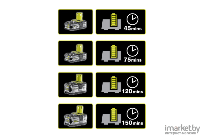 Аккумулятор RYOBI ONE + с ЗУ RC18120-120C [5133005090]