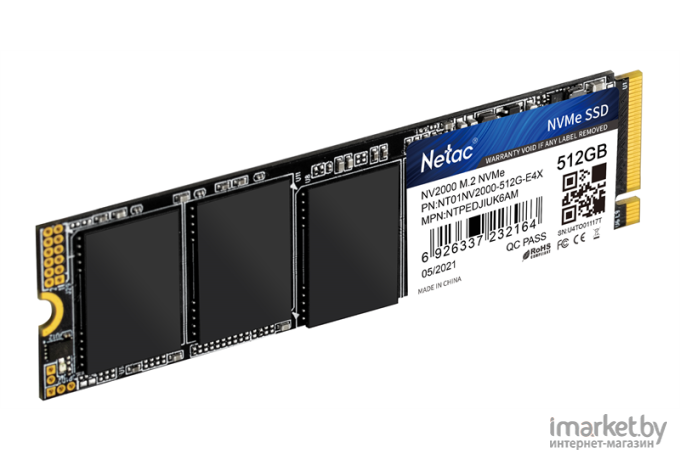 SSD диск Netac 512GB NV2000 [NT01NV2000-512-E4X]