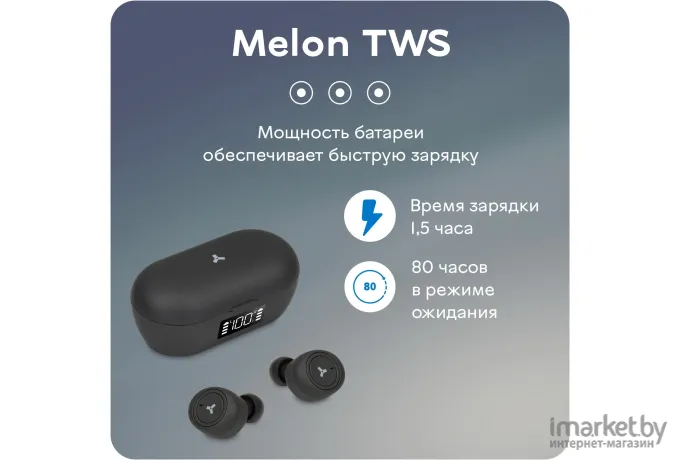 Наушники AccesStyle Melon TWS Pink