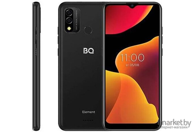 Мобильный телефон BQ 6645L Element Black Graphite [86189623]