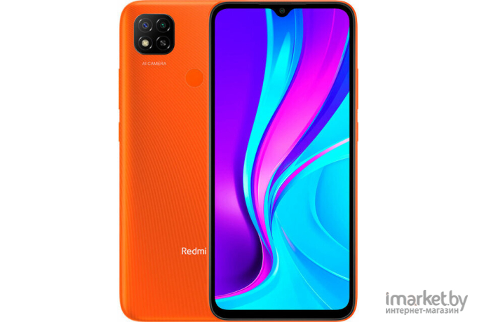 Мобильный телефон Xiaomi Redmi 9C 4GB/128GB без NFC M2006C3MG Sunrise Orange