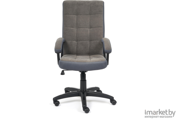 Офисное кресло TetChair Trendy флок/ткань 29/TW-12 серый