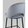 Барный стул Stool Group Меган полубарный велюр серый [AV 415-H14-08(PP)]
