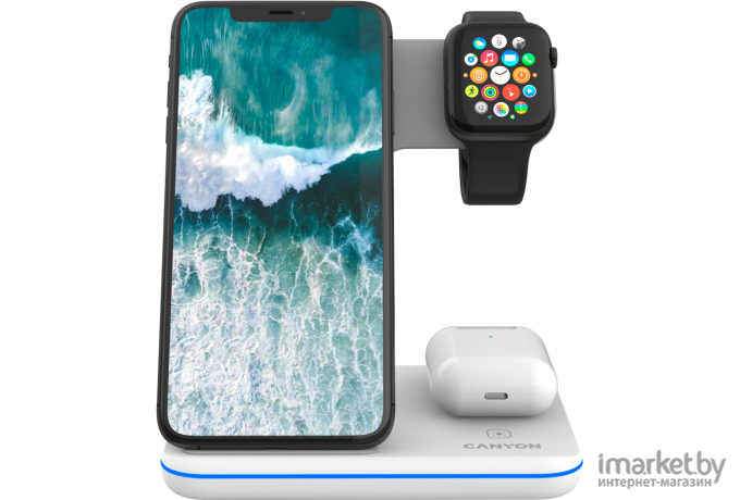 Портативное зарядное устройство Canyon WS-303 [CNS-WCS303W]
