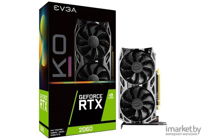 Видеокарта EVGA GeForce RTX 2060 SC 6G [06G-P4-2062-KR]