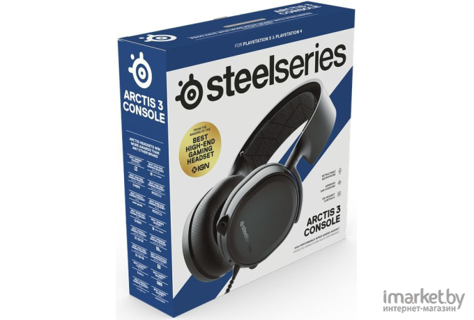 Наушники SteelSeries Arctis 3 Console черный [61501]